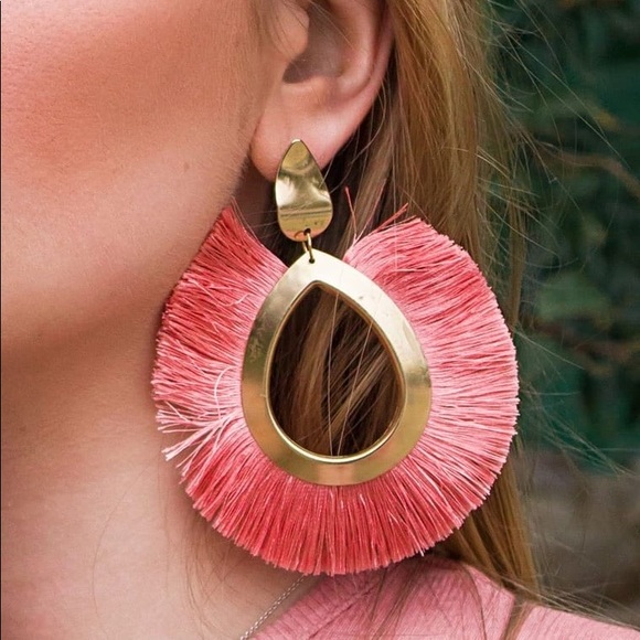 Fashion Bohemian Big Tassel Earrings for - Picture 4 of 5